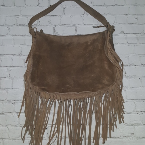 Dsquared2 suede fringe bag - Picture 2 of 8